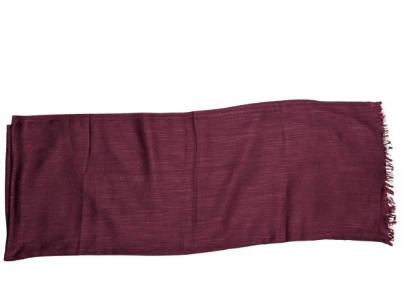 1 Turkish Hijab (Maroon colour) + Pins - Image 2