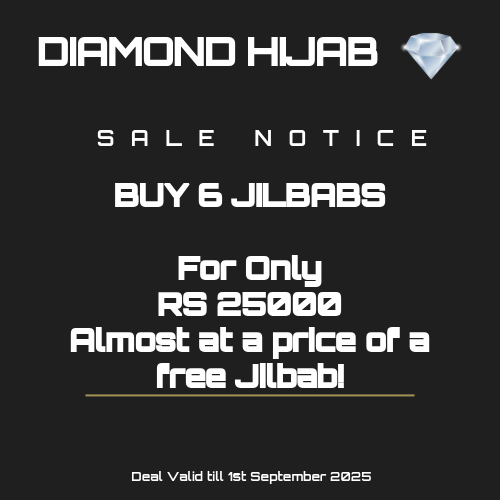 Pack of 4 Jilbabs (Almost a free Jilbab) 3 piece Jilbab