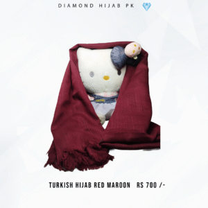 Turkish Hijab (Maroon colour)