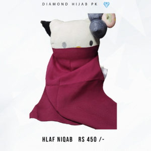 Niqab (Maroon colour)