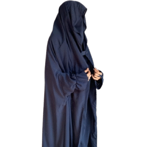 1 Piece Jilbab (Imported Stuff) blue colour