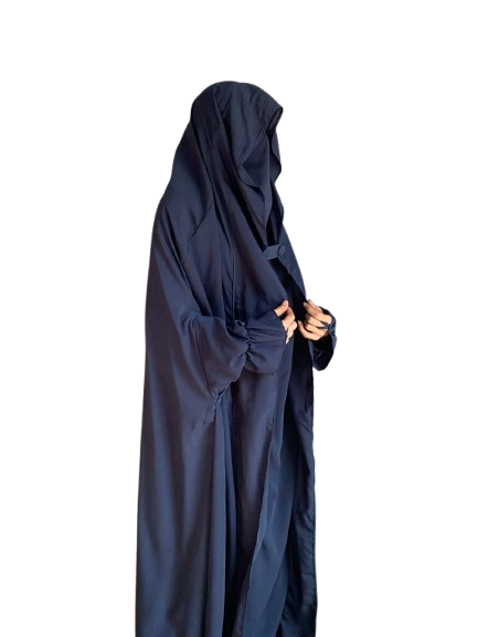 1 Piece Jilbab (Imported Stuff) blue colour