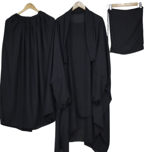 Pack of 4 Jilbabs (Almost a free Jilbab) 3 piece Jilbab - Image 2